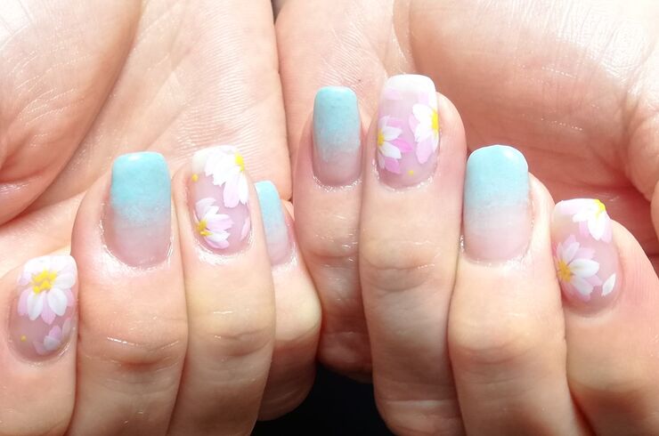 春ネイル