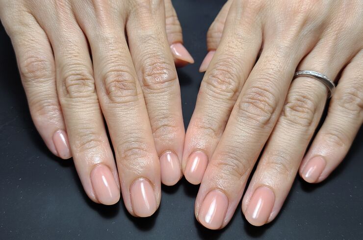 夏のオフィスネイル