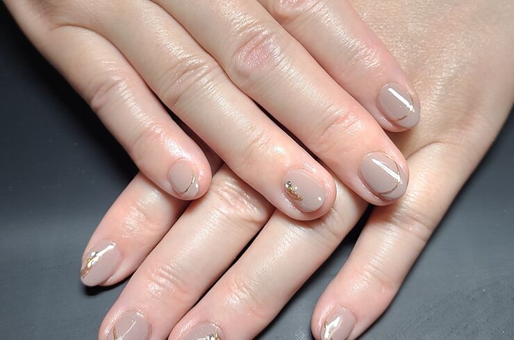 シンプルネイル