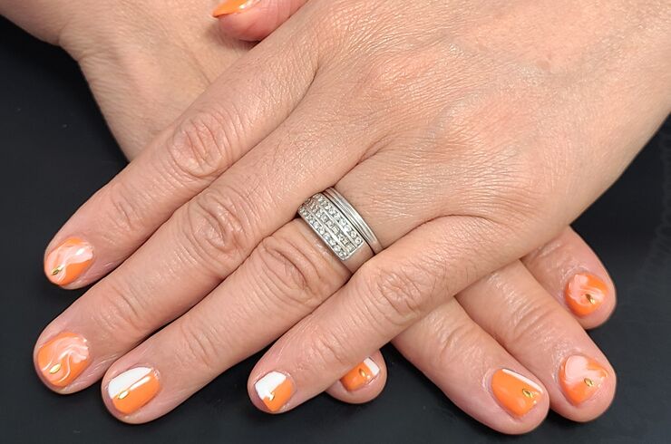 オレンジシンプル