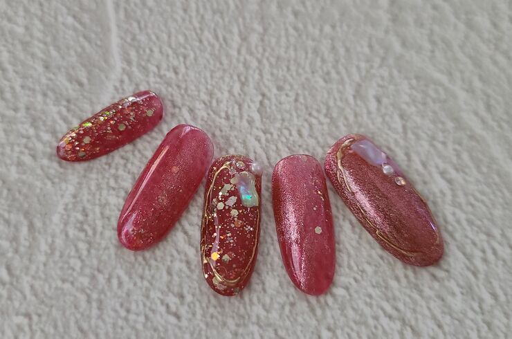 キラキラネイル