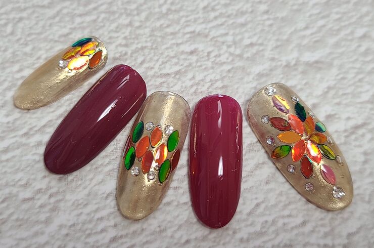 キラキラネイル