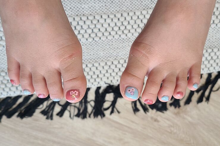 キッズフットネイル