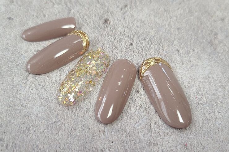 グレージュシンプル