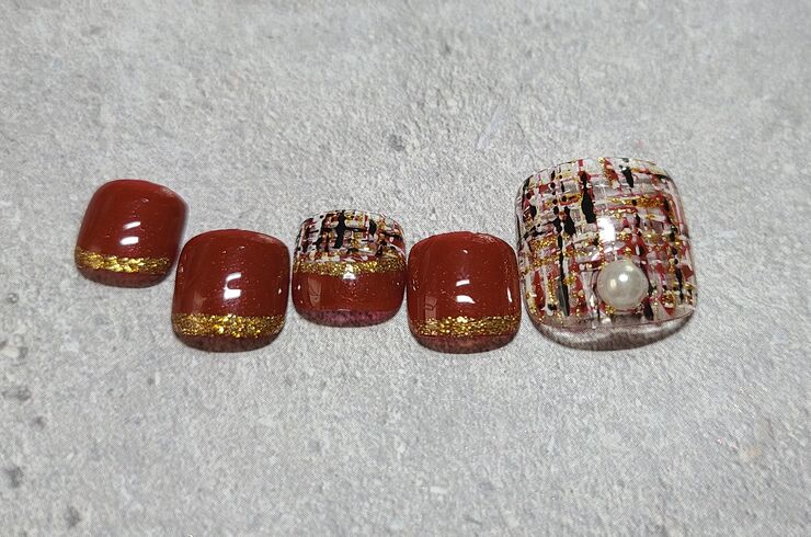 ツイードネイル