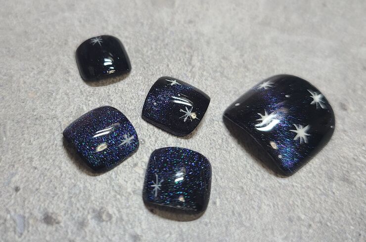 夜空ネイル