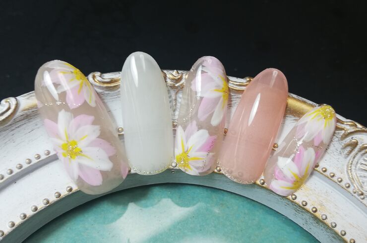 フラワーネイル